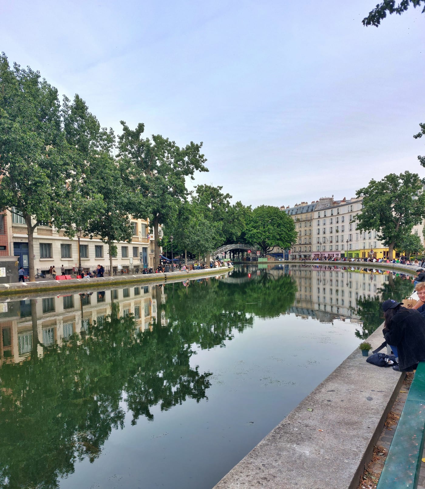 Summer swimming at the Bassin des Récollets, Quai de Jemmapes