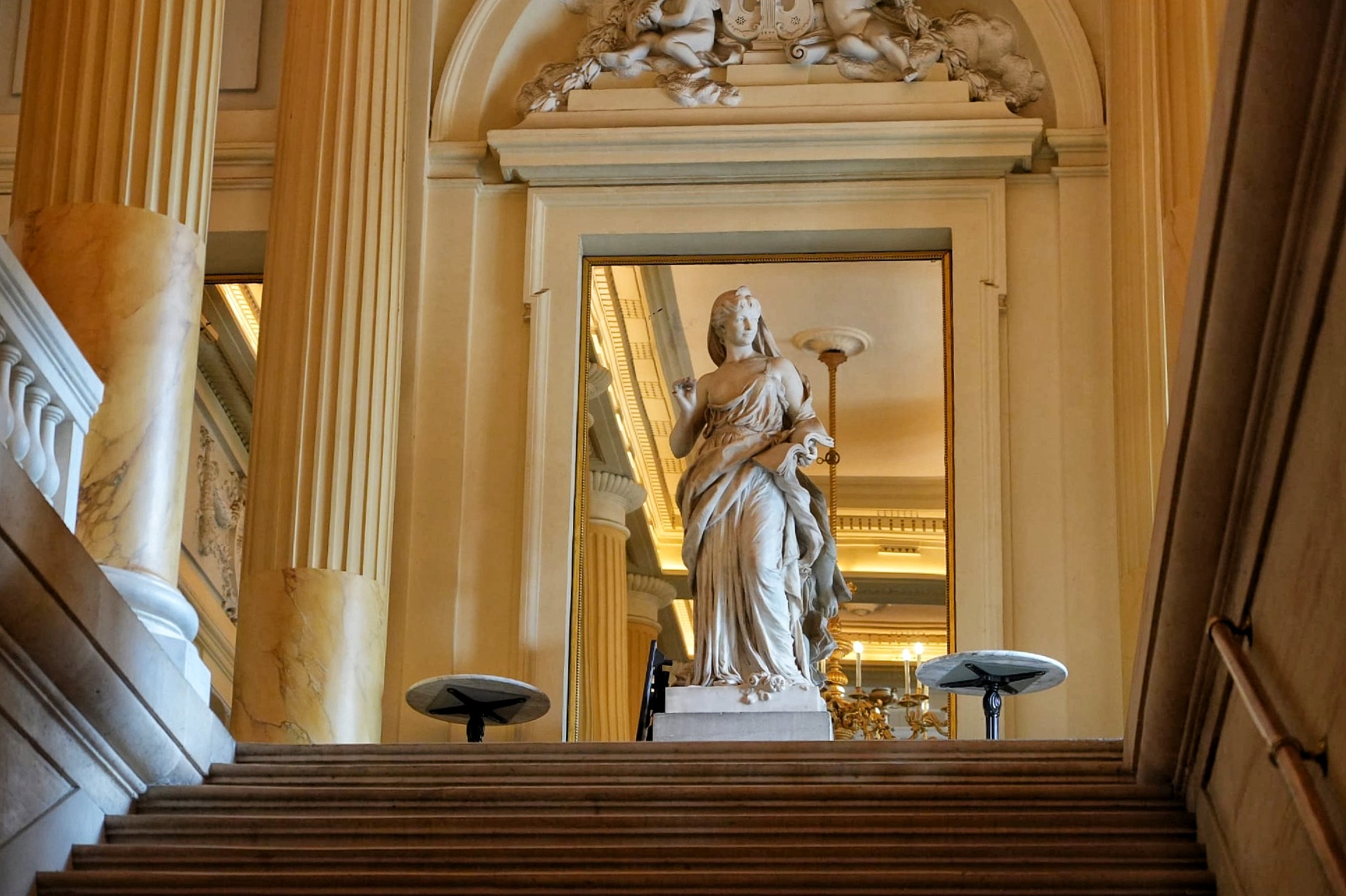 Le hall d'entrée du Théâtre de l'Odéon